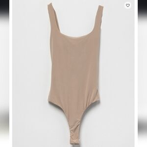 West of Melrose Seamless Square Neck Womens Bodysuit Small